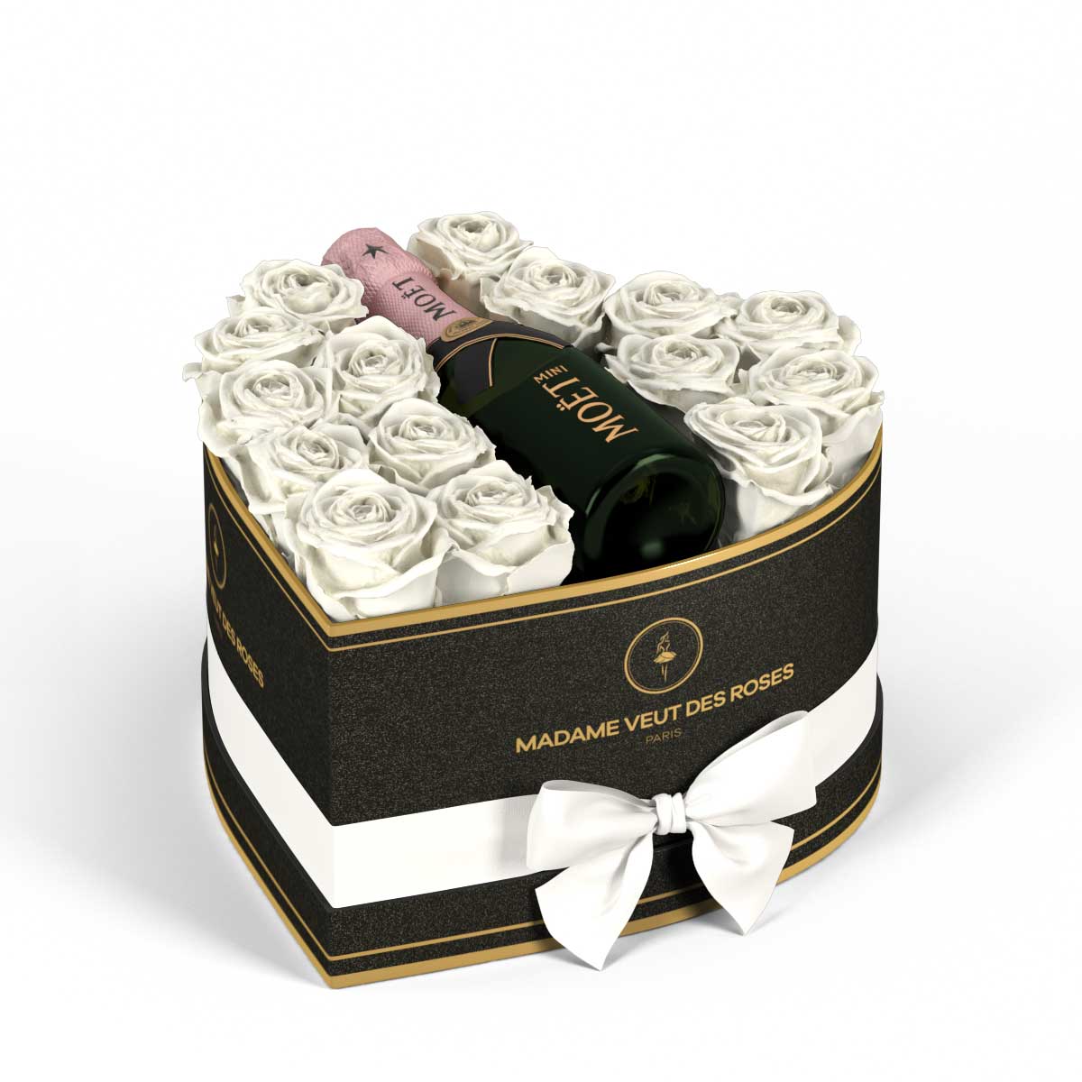 Cœur Medium - Roses éternelles - Madame Veut Des Roses