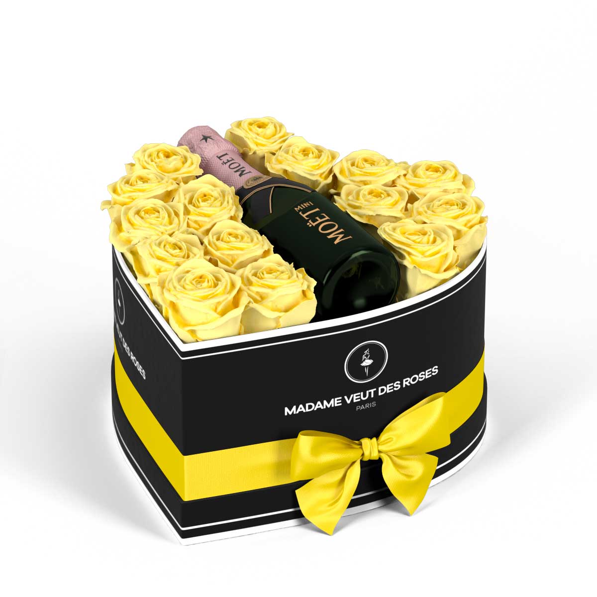 Cœur Medium - Roses éternelles - Madame Veut Des Roses