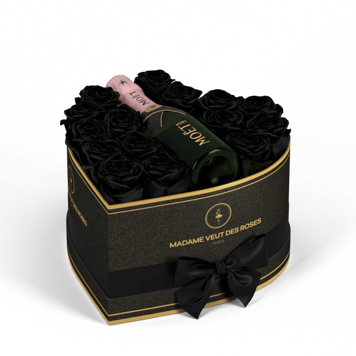 Cœur Medium - Roses éternelles - Madame Veut Des Roses