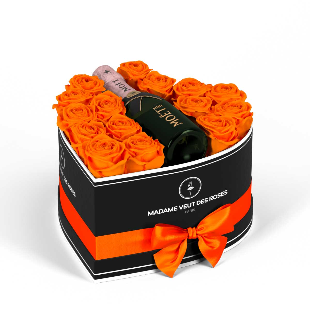 Cœur Medium - Roses éternelles - Madame Veut Des Roses