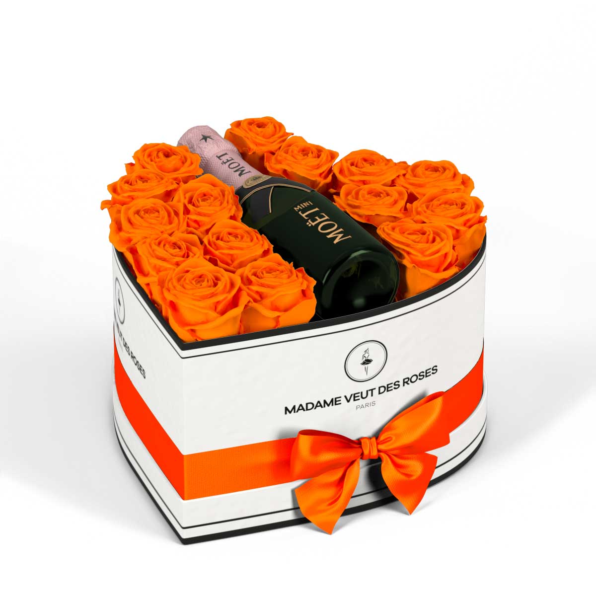 Cœur Medium - Roses éternelles - Madame Veut Des Roses