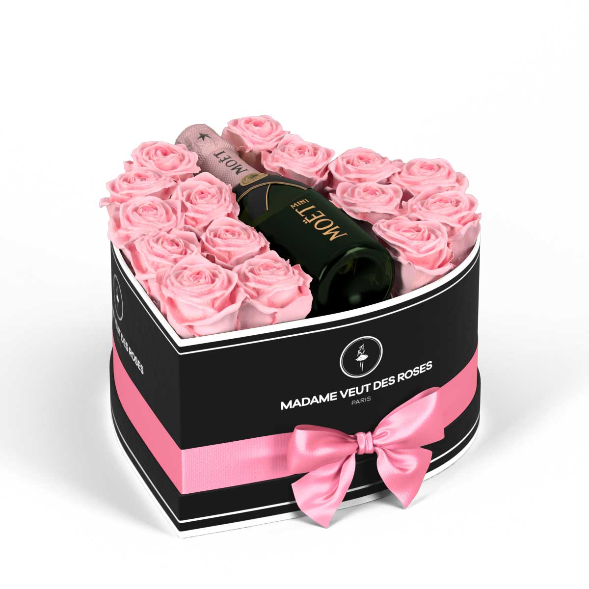 Cœur Medium - Roses éternelles - Madame Veut Des Roses
