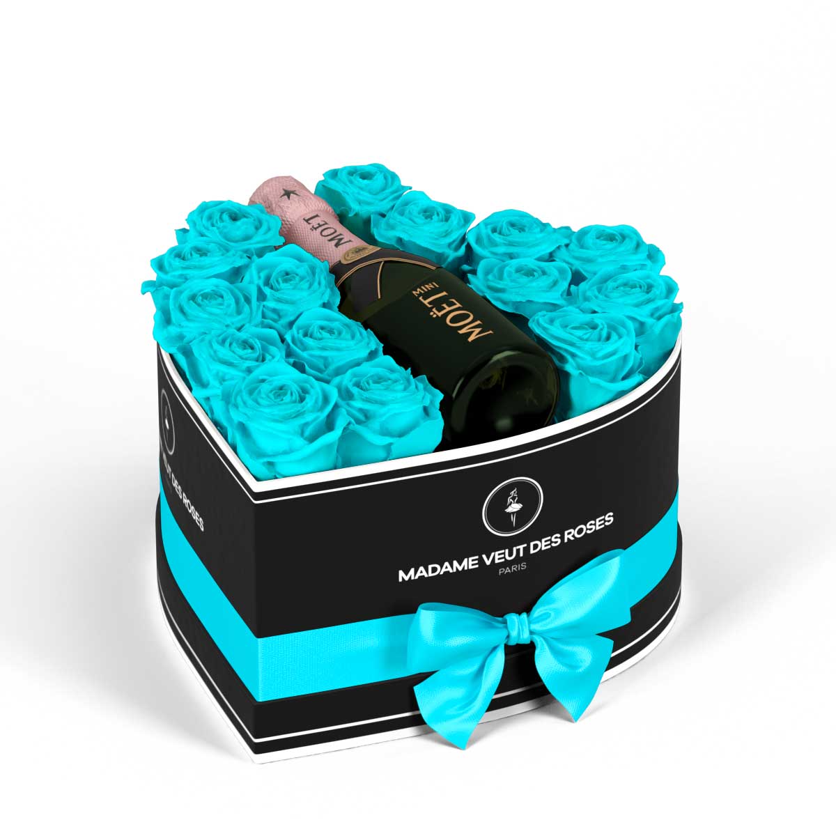 Cœur Medium - Roses éternelles - Madame Veut Des Roses