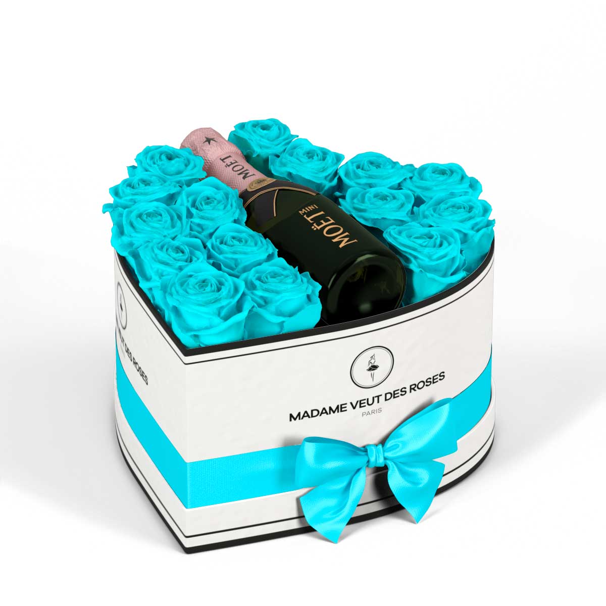 Cœur Medium - Roses éternelles - Madame Veut Des Roses