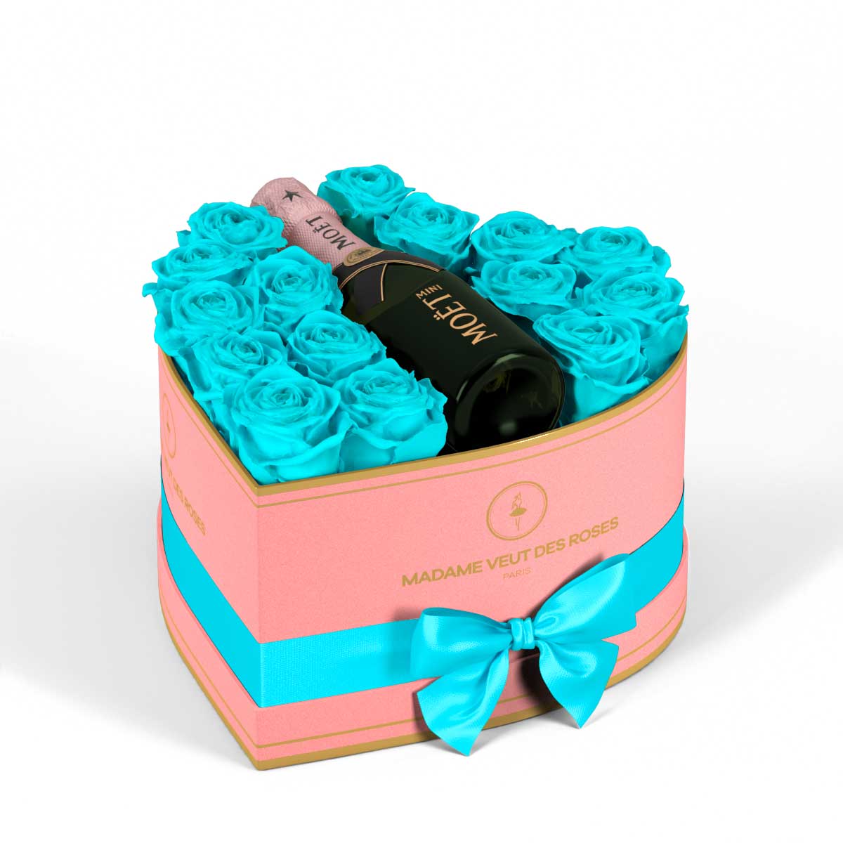 Cœur Medium - Roses éternelles - Madame Veut Des Roses