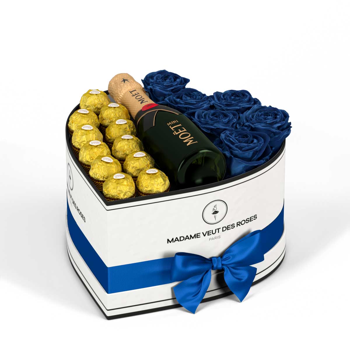 Cœur Medium - Roses éternelles - Madame Veut Des Roses