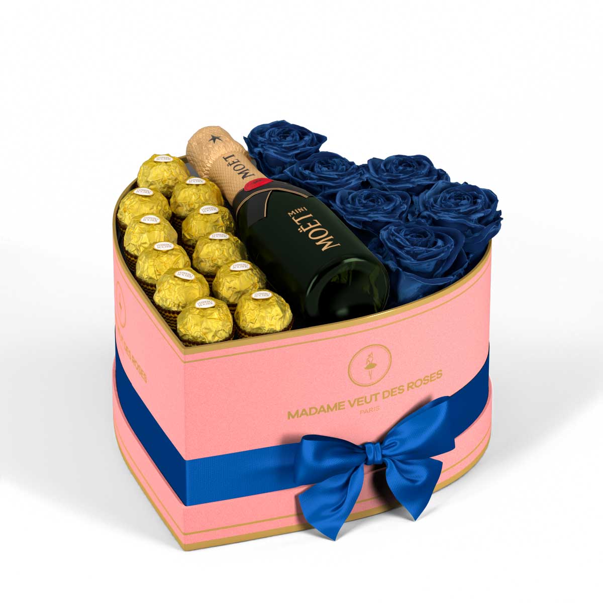 Cœur Medium - Roses éternelles - Madame Veut Des Roses