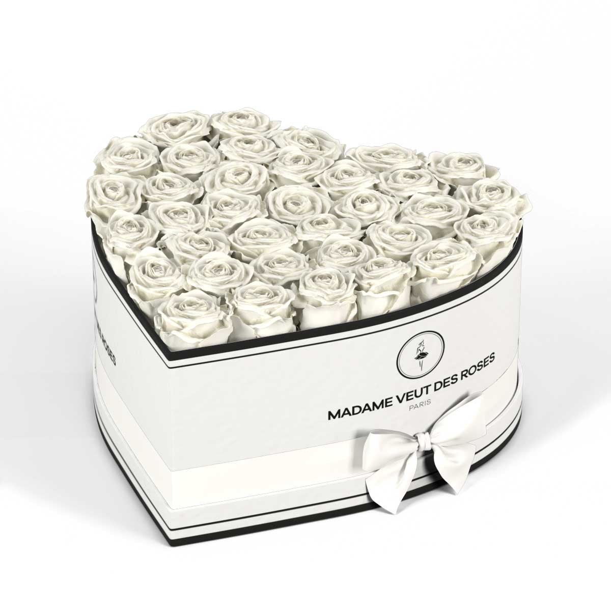 Cœur Grand - Roses éternelles - Madame Veut Des Roses