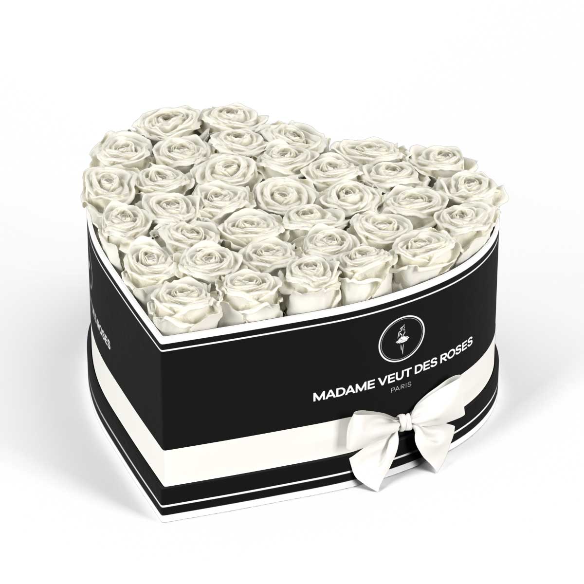 Cœur Grand - Roses éternelles - Madame Veut Des Roses