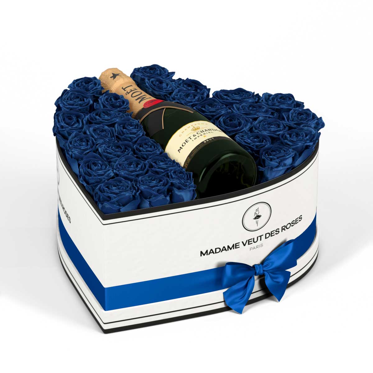Cœur Grand - Roses éternelles - Madame Veut Des Roses