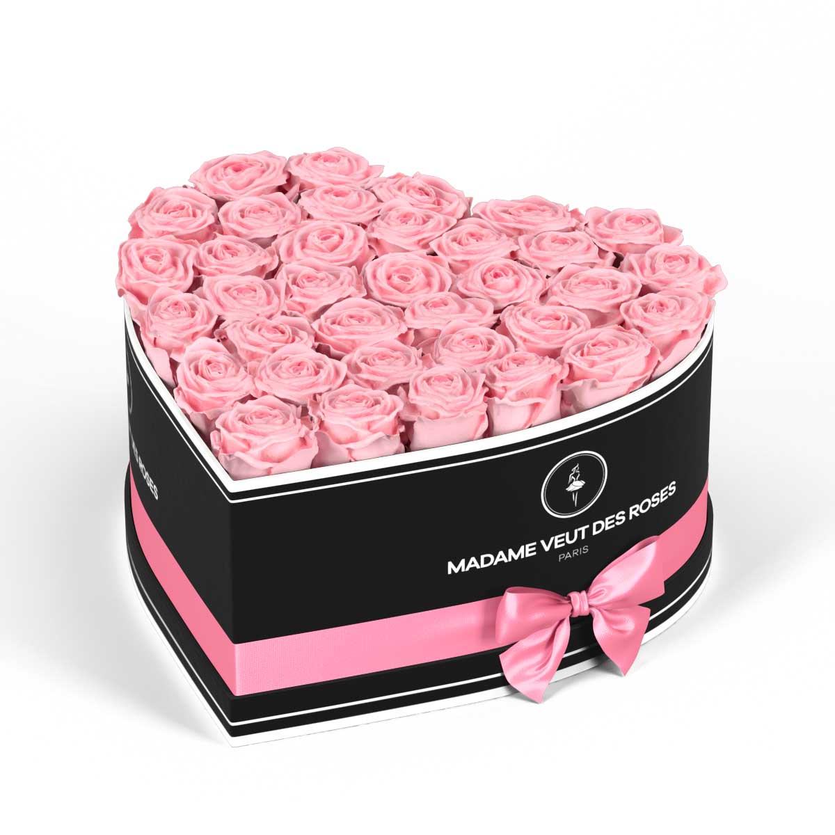 Cœur Grand - Roses éternelles - Madame Veut Des Roses