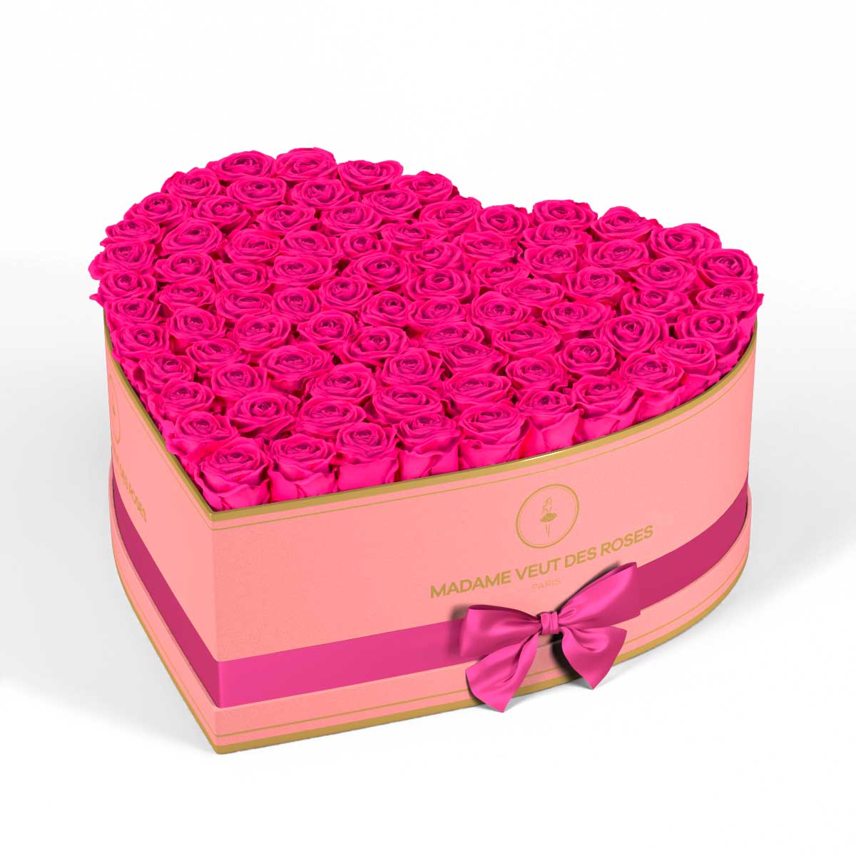Cœur Luxe - Roses éternelles - Madame Veut Des Roses