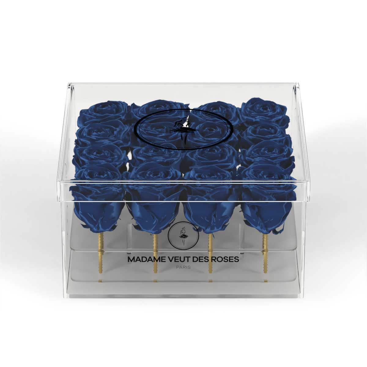 CRISTAL Carré Medium - Roses éternelles - Madame Veut Des Roses