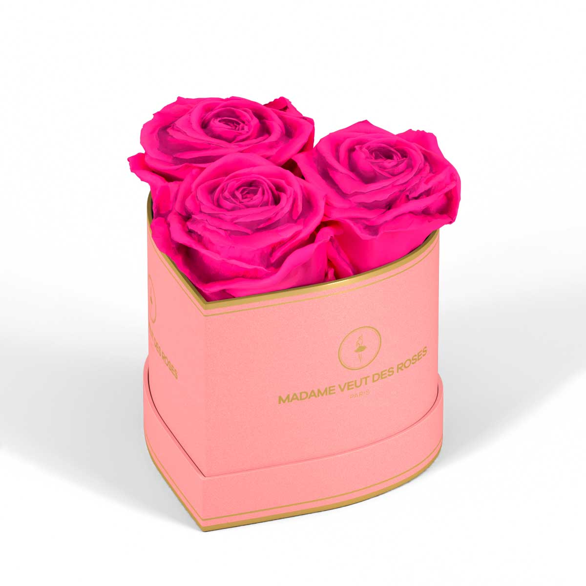 Cœur Mini - Roses éternelles - Madame Veut Des Roses