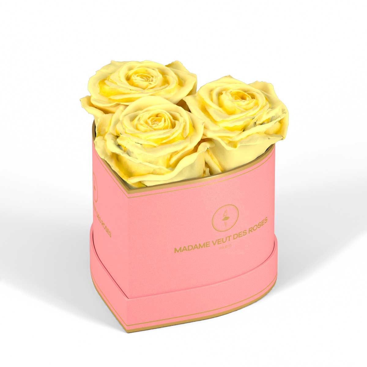 Cœur Mini - Roses éternelles - Madame Veut Des Roses