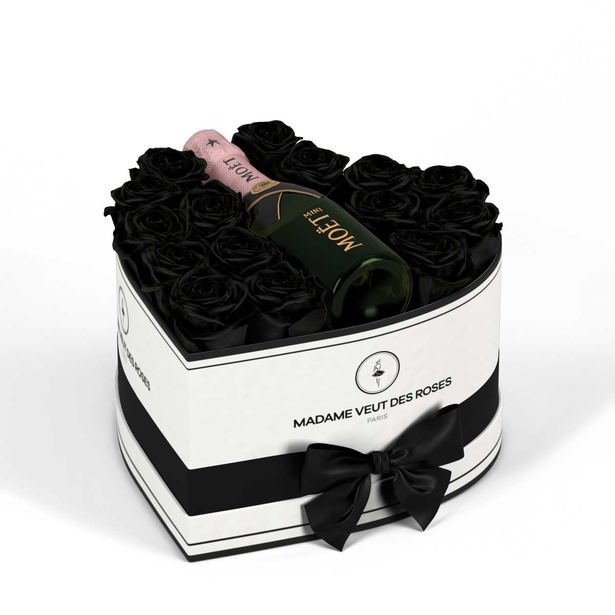 Cœur Medium - Roses éternelles - Madame Veut Des Roses