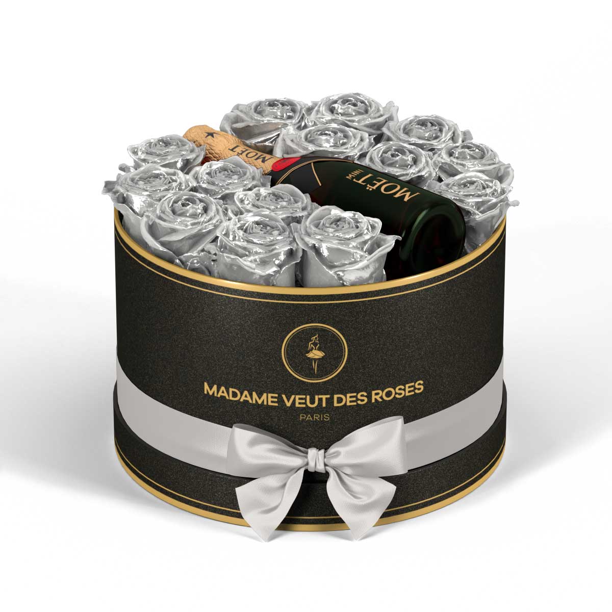 Rond Medium - Roses éternelles - Madame Veut Des Roses