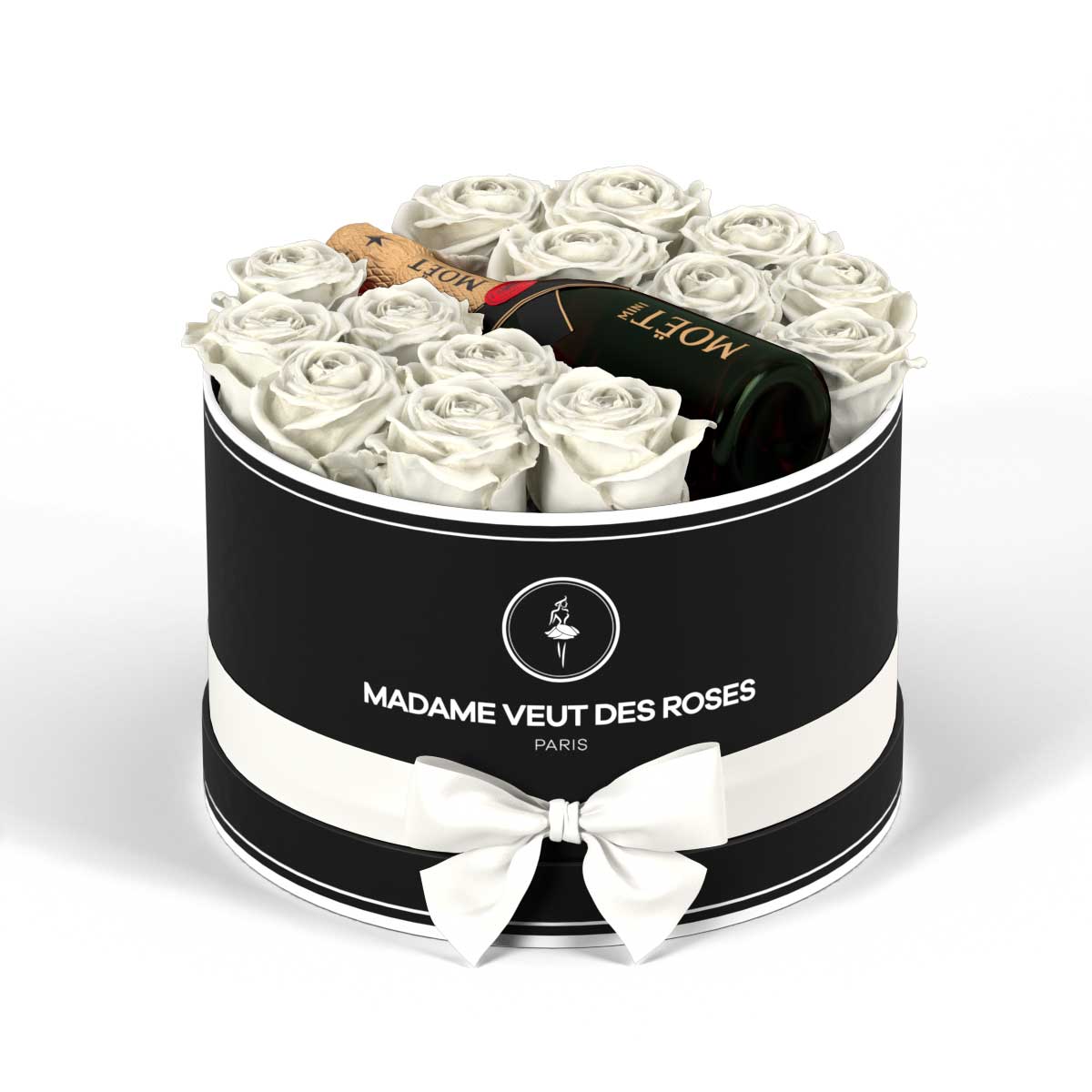 Rond Medium - Roses éternelles - Madame Veut Des Roses