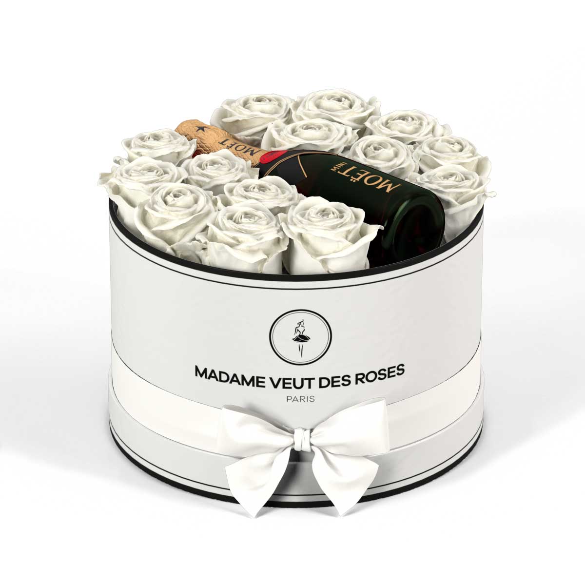 Rond Medium - Roses éternelles - Madame Veut Des Roses