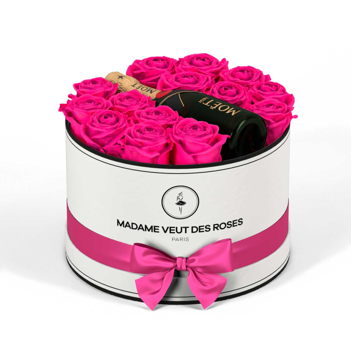 Rond Medium - Roses éternelles - Madame Veut Des Roses