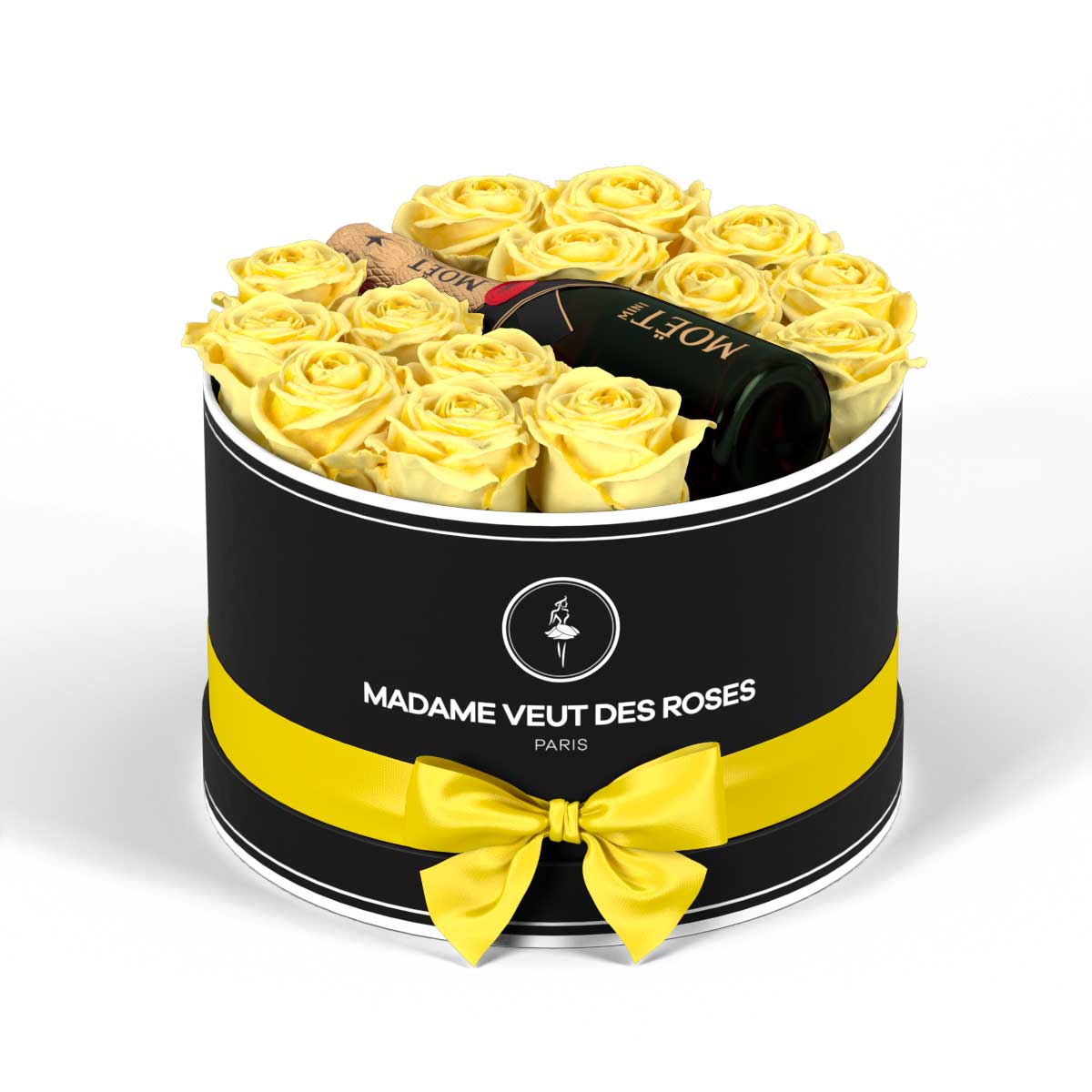 Rond Medium - Roses éternelles - Madame Veut Des Roses