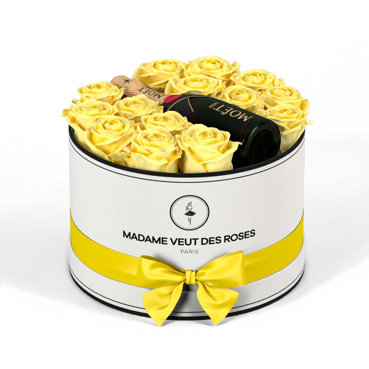 Rond Medium - Roses éternelles - Madame Veut Des Roses