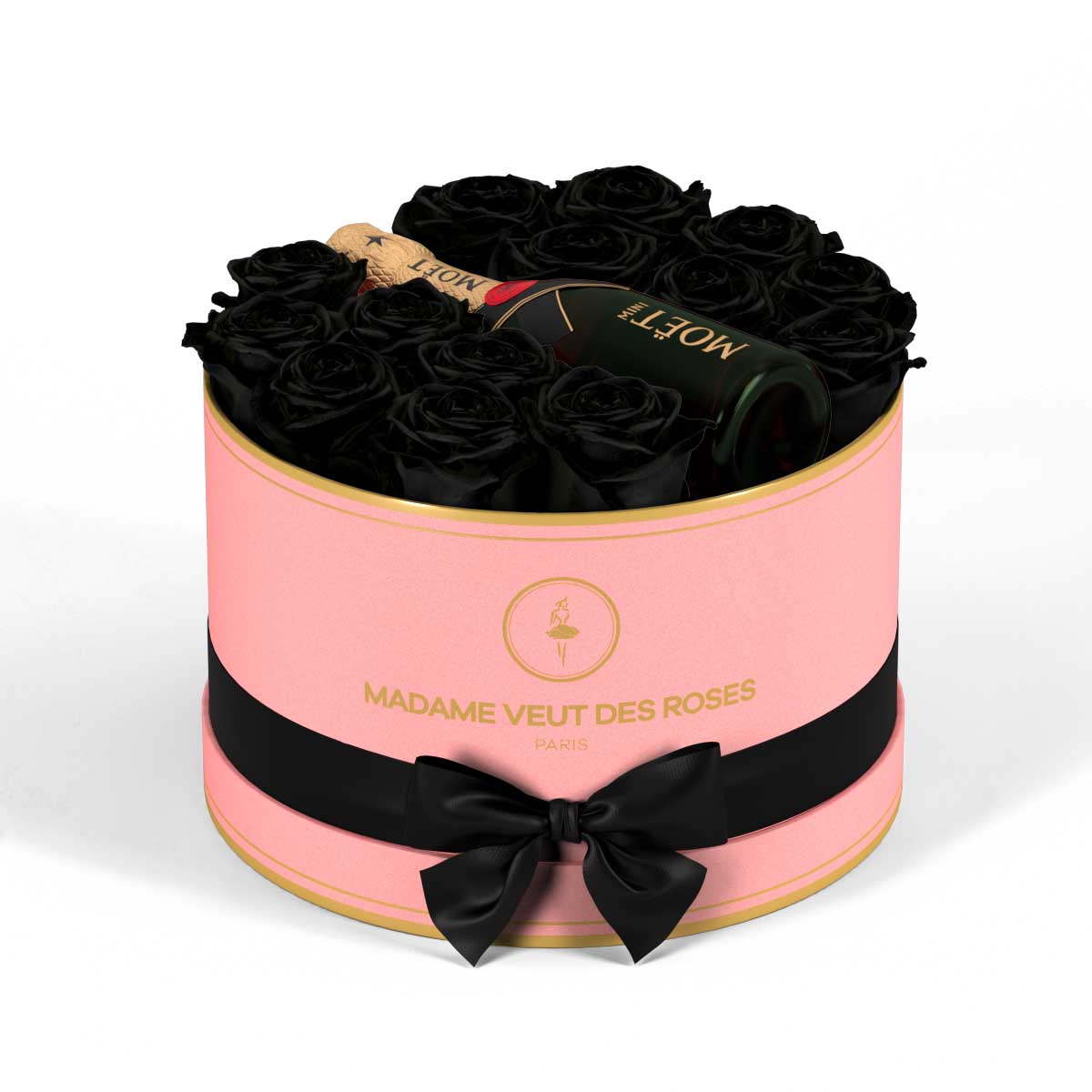 Rond Medium - Roses éternelles - Madame Veut Des Roses