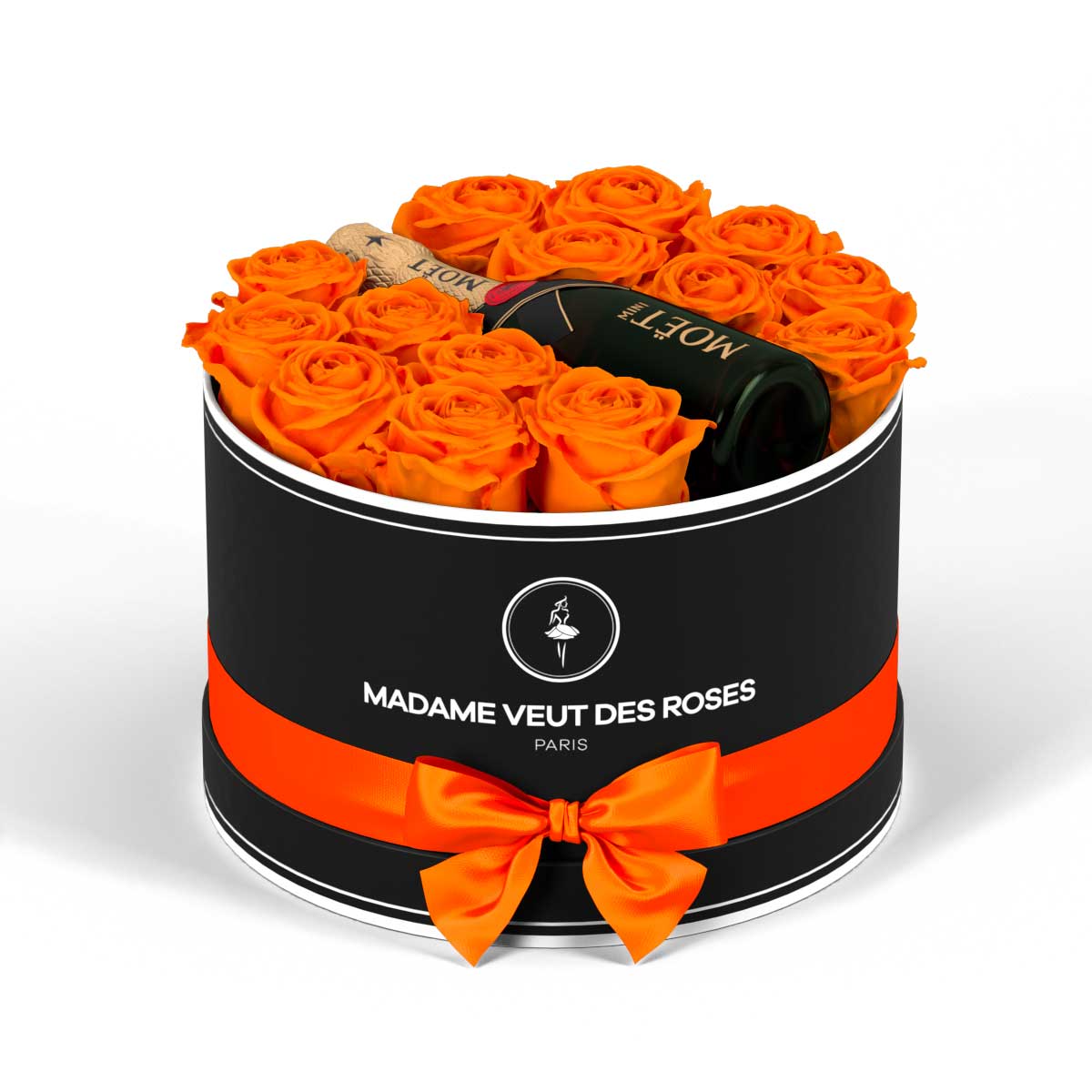 Rond Medium - Roses éternelles - Madame Veut Des Roses