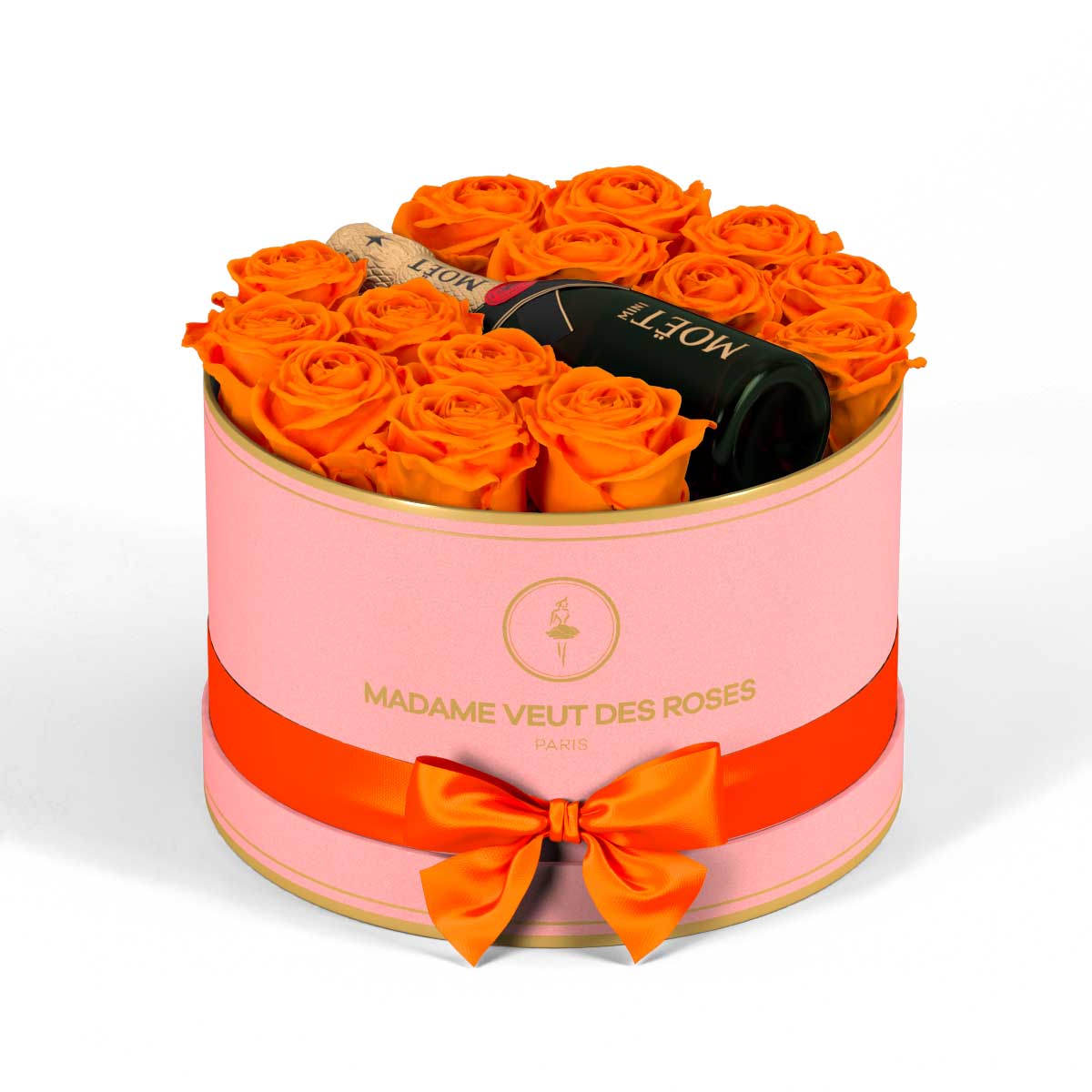 Rond Medium - Roses éternelles - Madame Veut Des Roses