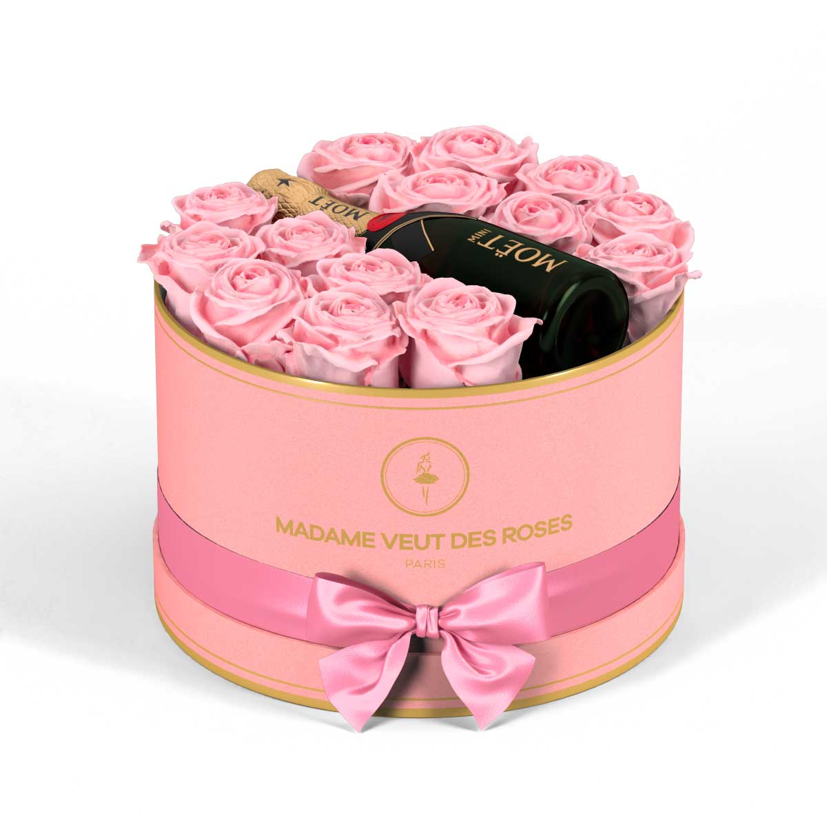 Rond Medium - Roses éternelles - Madame Veut Des Roses