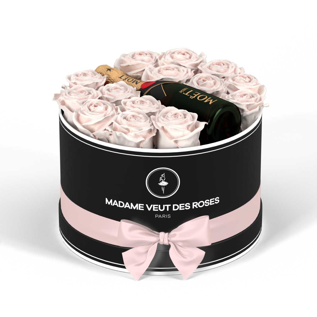 Rond Medium - Roses éternelles - Madame Veut Des Roses