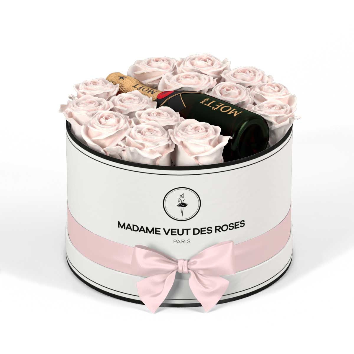 Rond Medium - Roses éternelles - Madame Veut Des Roses