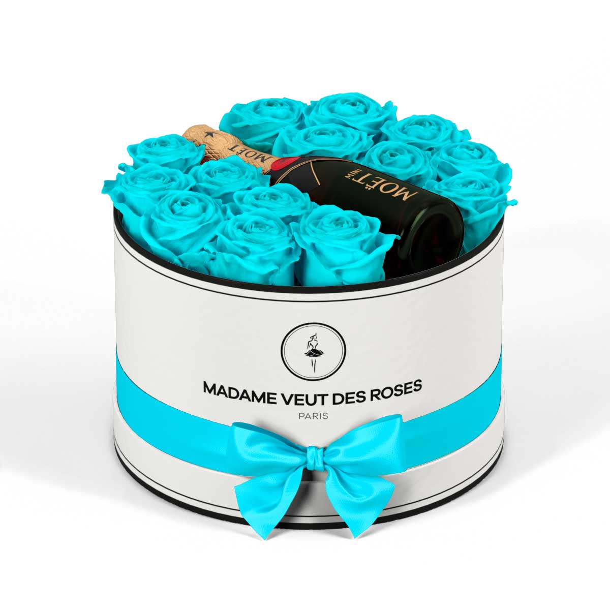 Rond Medium - Roses éternelles - Madame Veut Des Roses