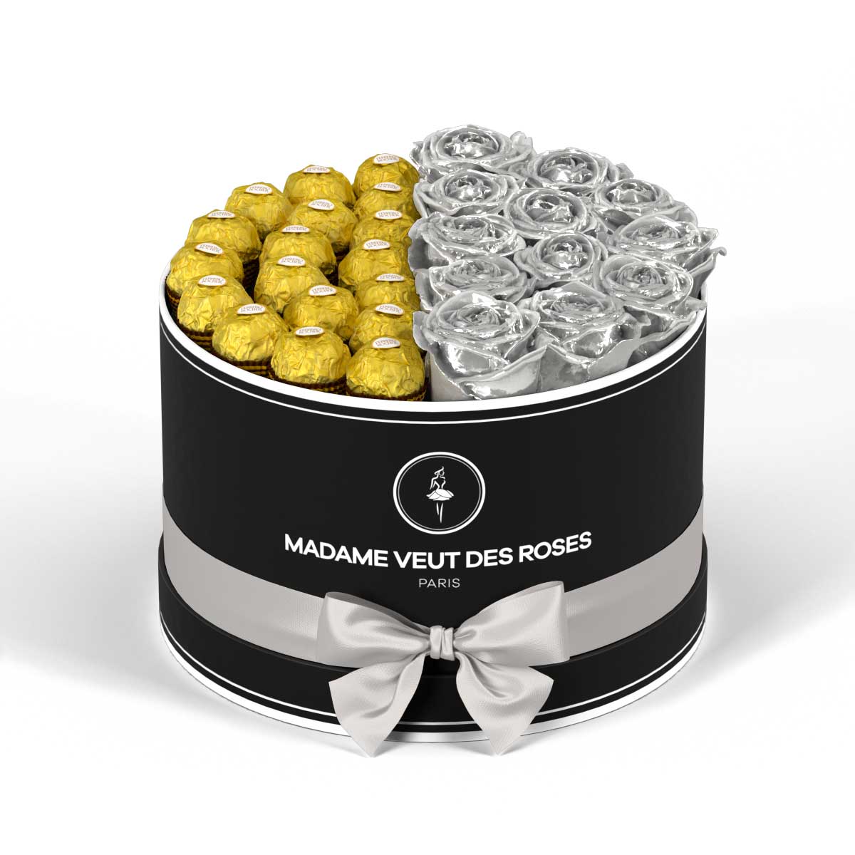 Rond Medium - Roses éternelles - Madame Veut Des Roses