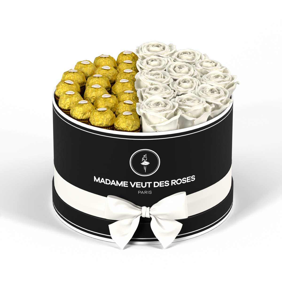 Rond Medium - Roses éternelles - Madame Veut Des Roses