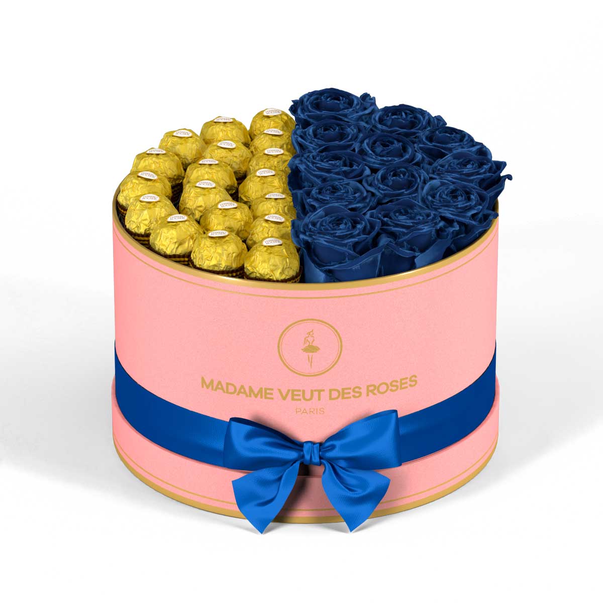 Rond Medium - Roses éternelles - Madame Veut Des Roses