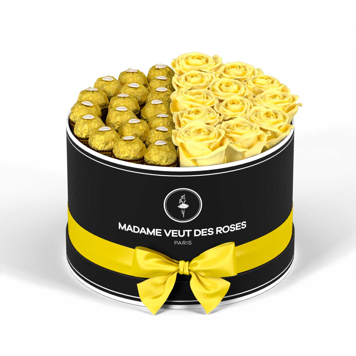 Rond Medium - Roses éternelles - Madame Veut Des Roses