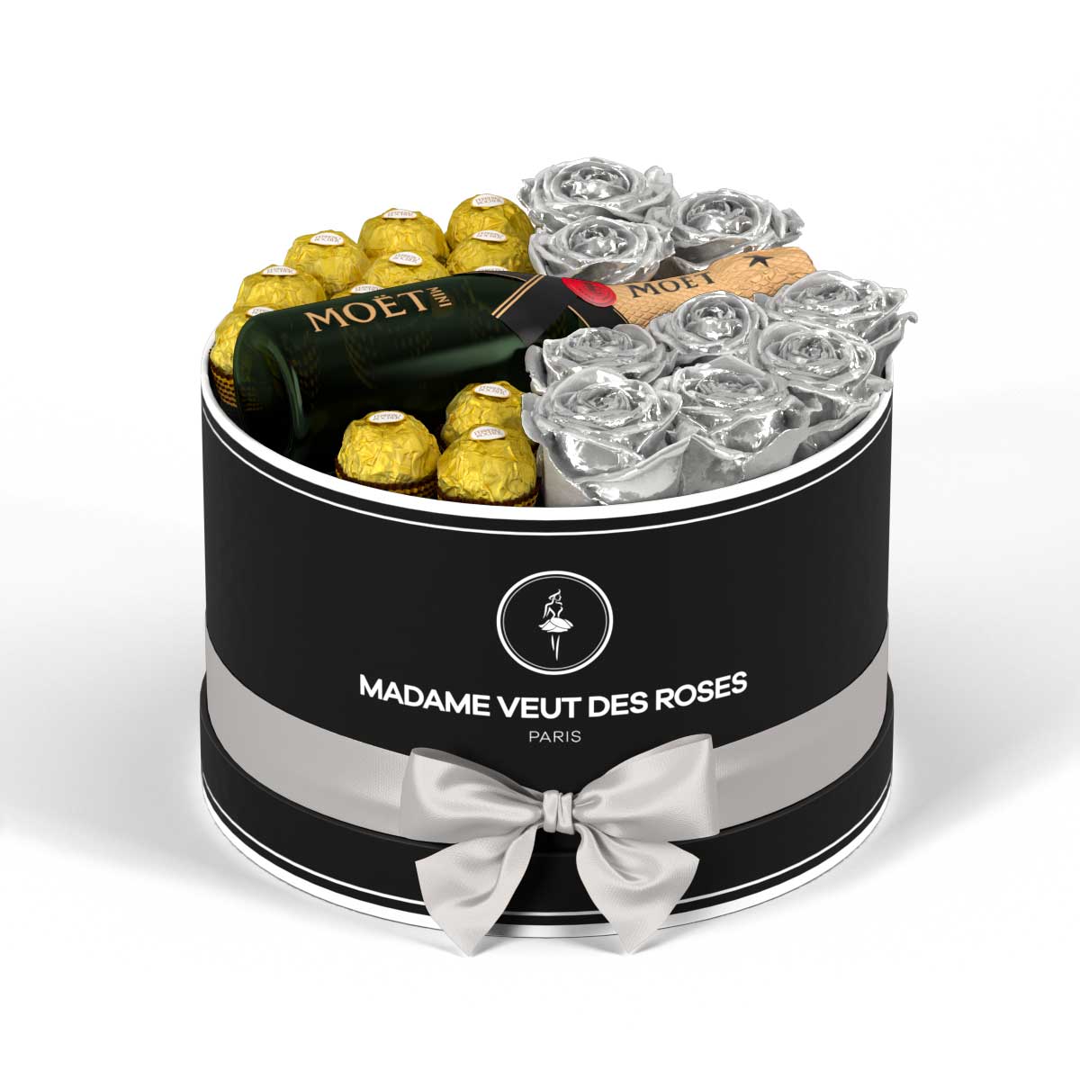 Rond Medium - Roses éternelles - Madame Veut Des Roses