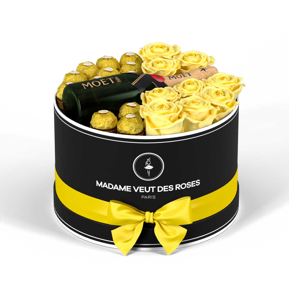 Rond Medium - Roses éternelles - Madame Veut Des Roses