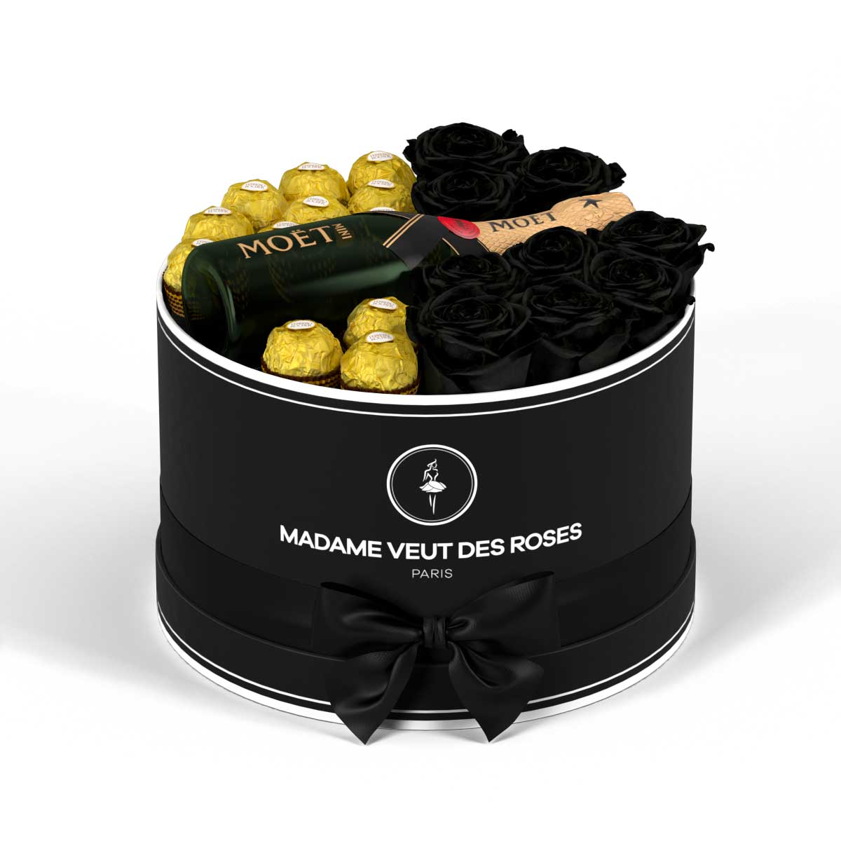 Rond Medium - Roses éternelles - Madame Veut Des Roses