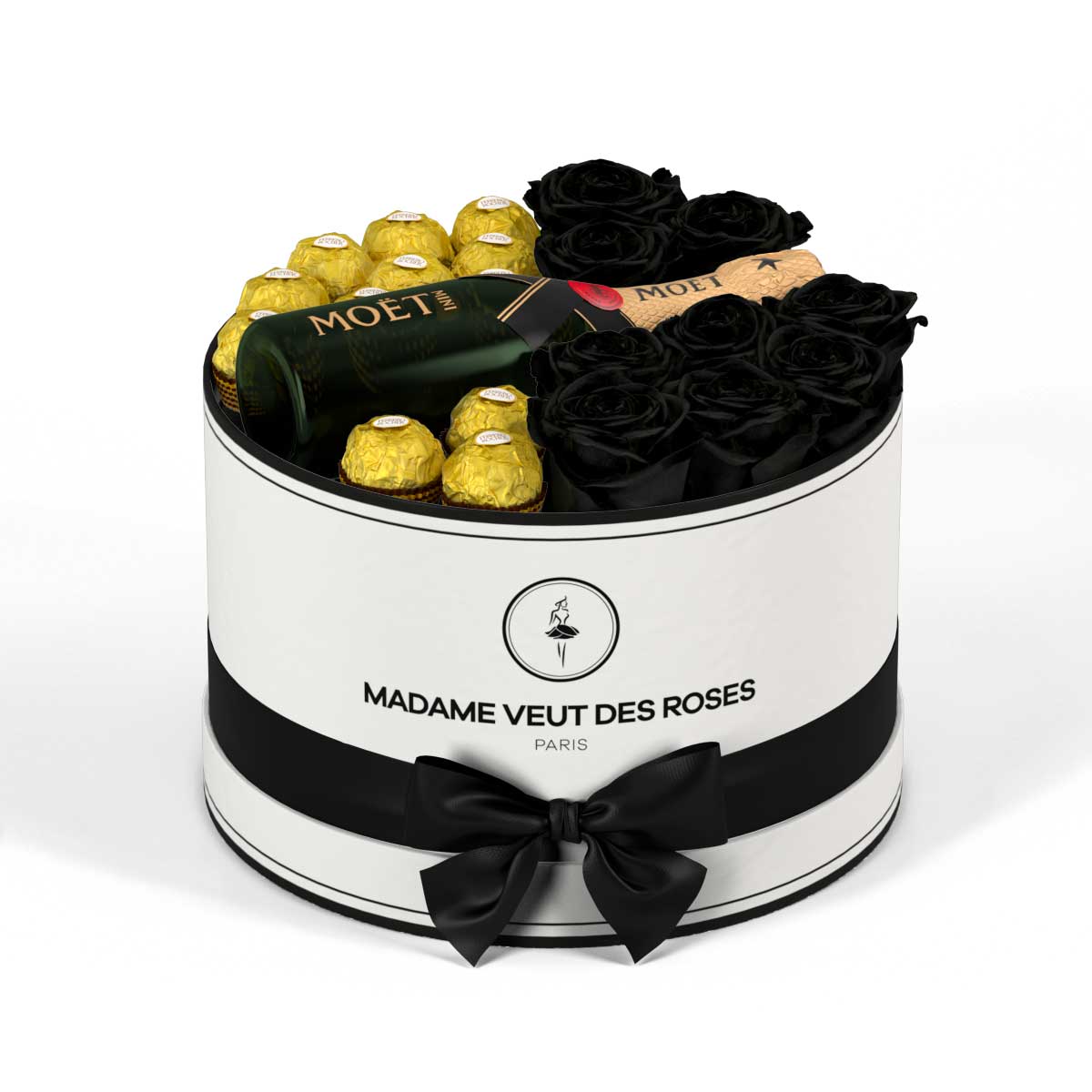 Rond Medium - Roses éternelles - Madame Veut Des Roses