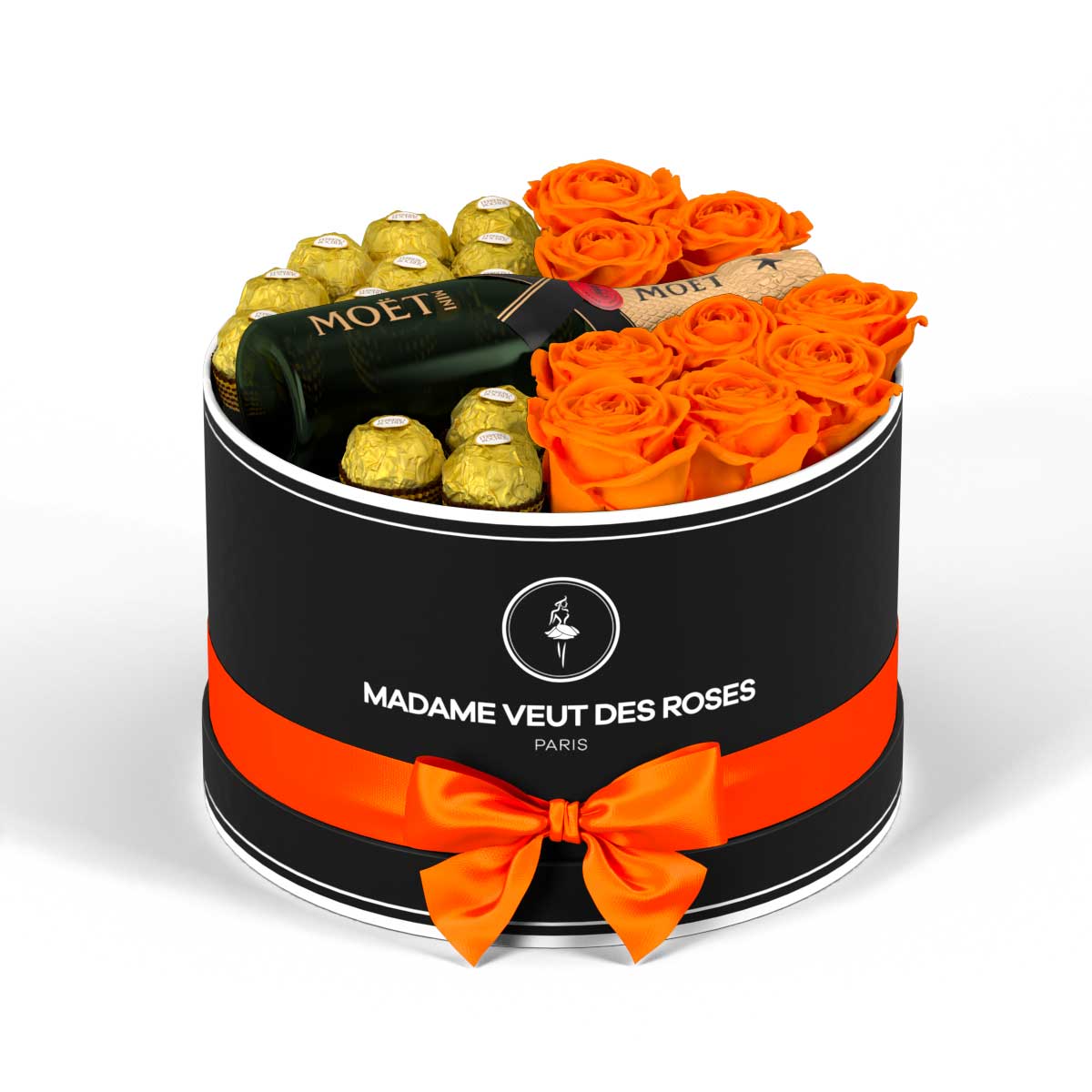 Rond Medium - Roses éternelles - Madame Veut Des Roses