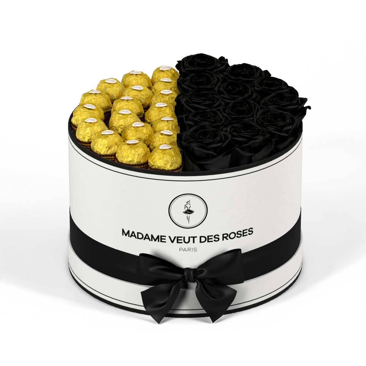 Rond Medium - Roses éternelles - Madame Veut Des Roses