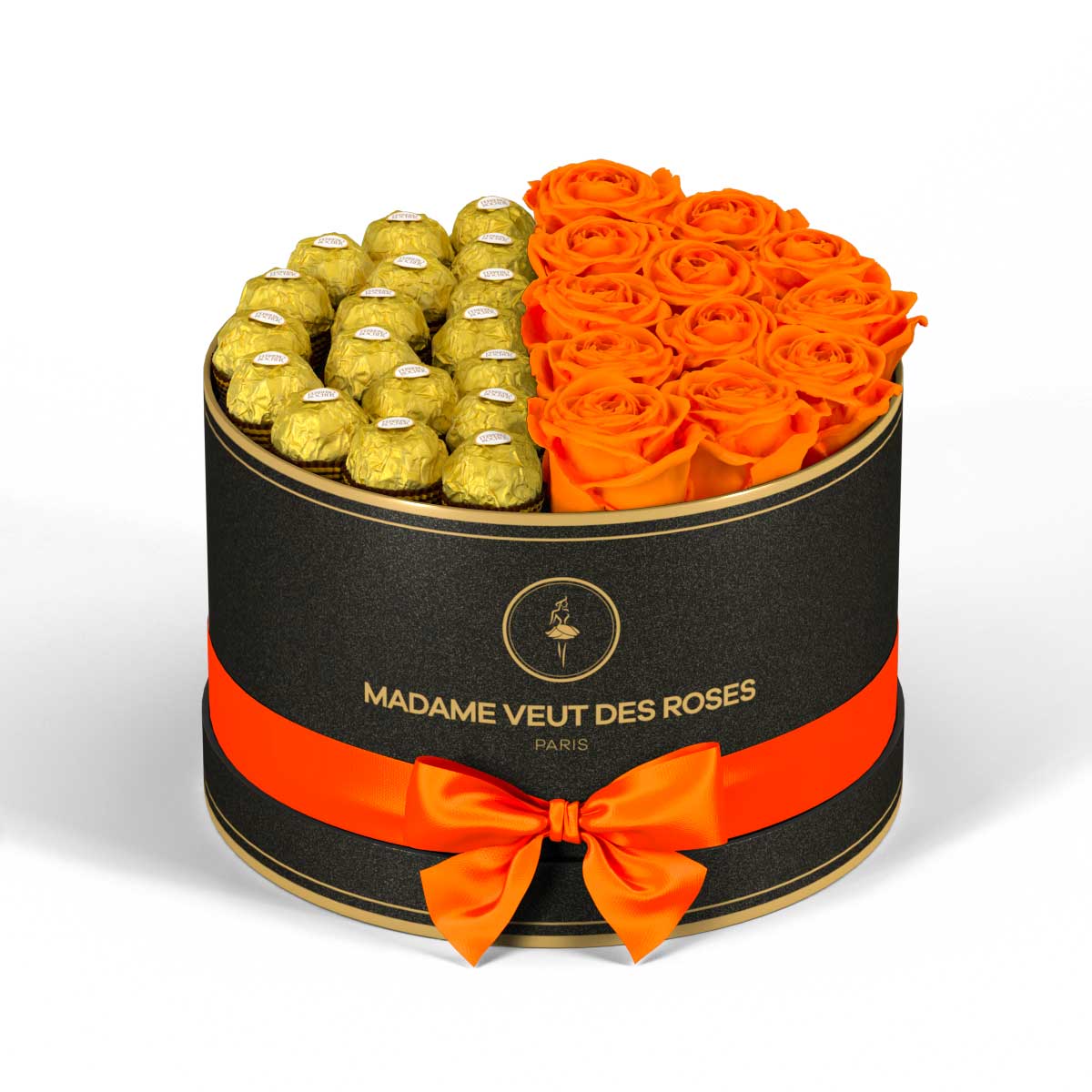 Rond Medium - Roses éternelles - Madame Veut Des Roses