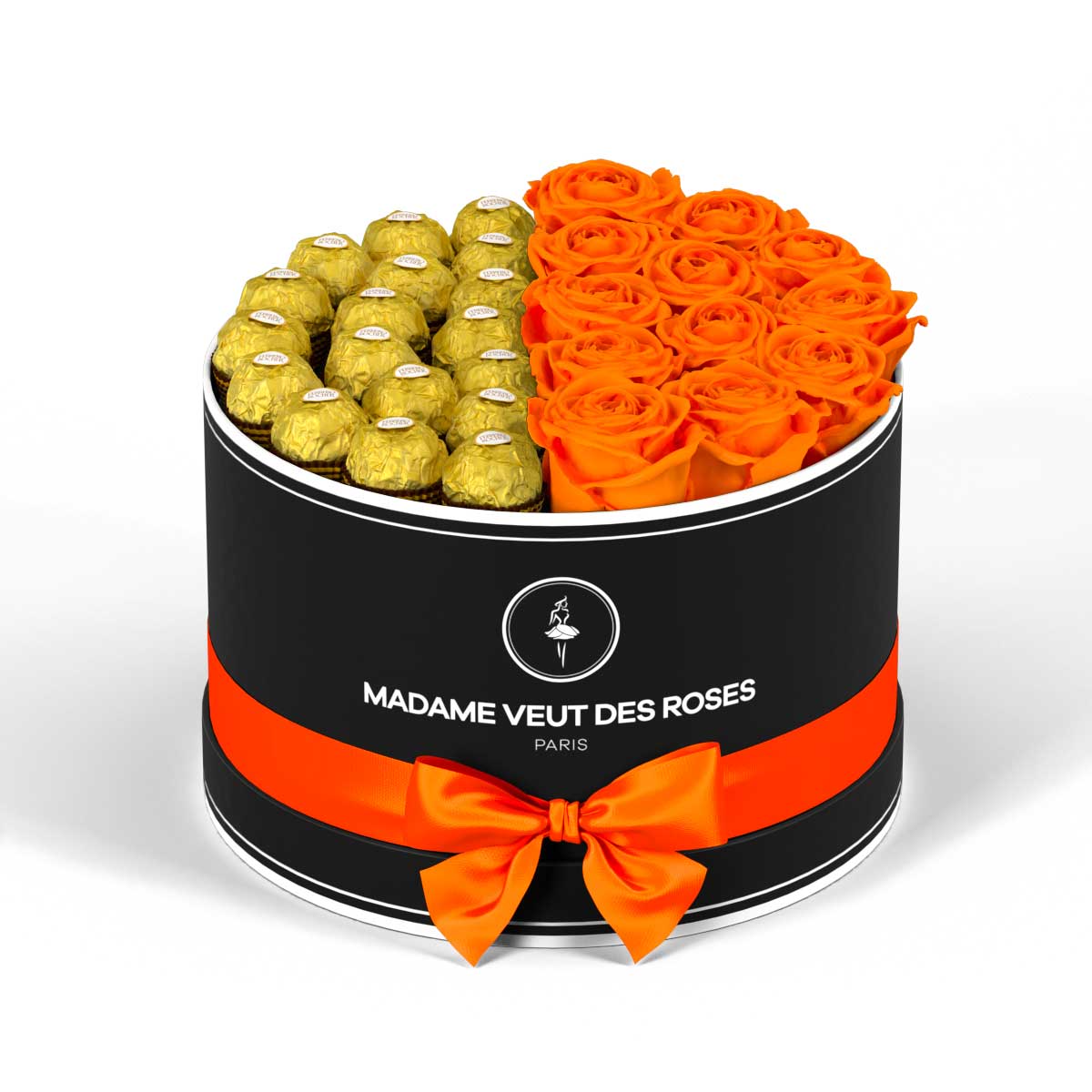 Rond Medium - Roses éternelles - Madame Veut Des Roses