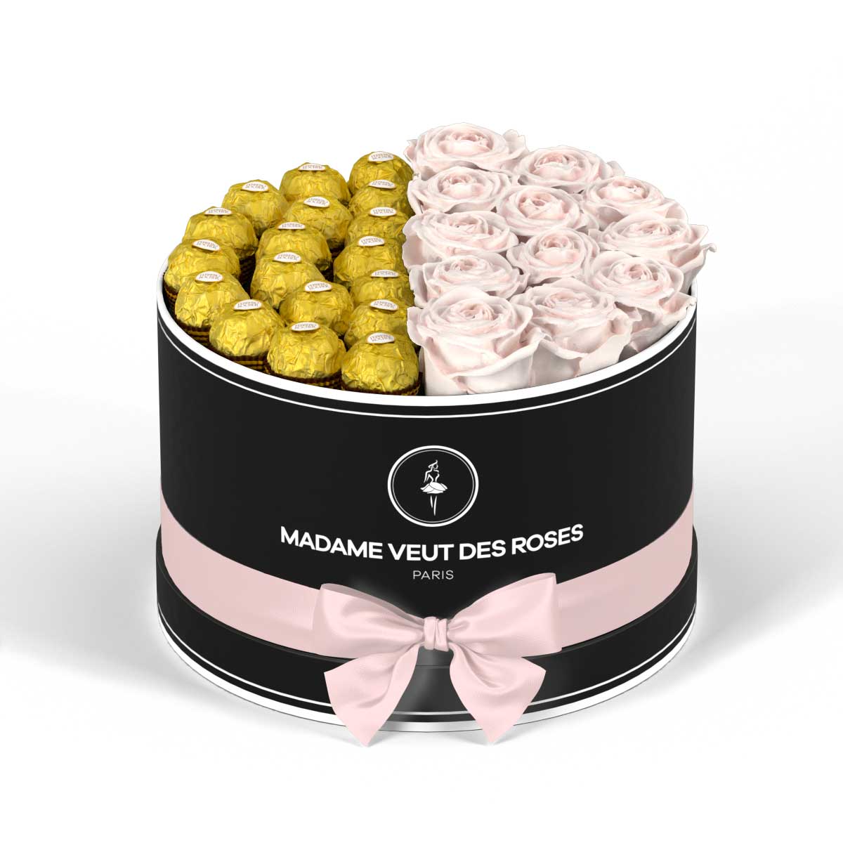 Rond Medium - Roses éternelles - Madame Veut Des Roses