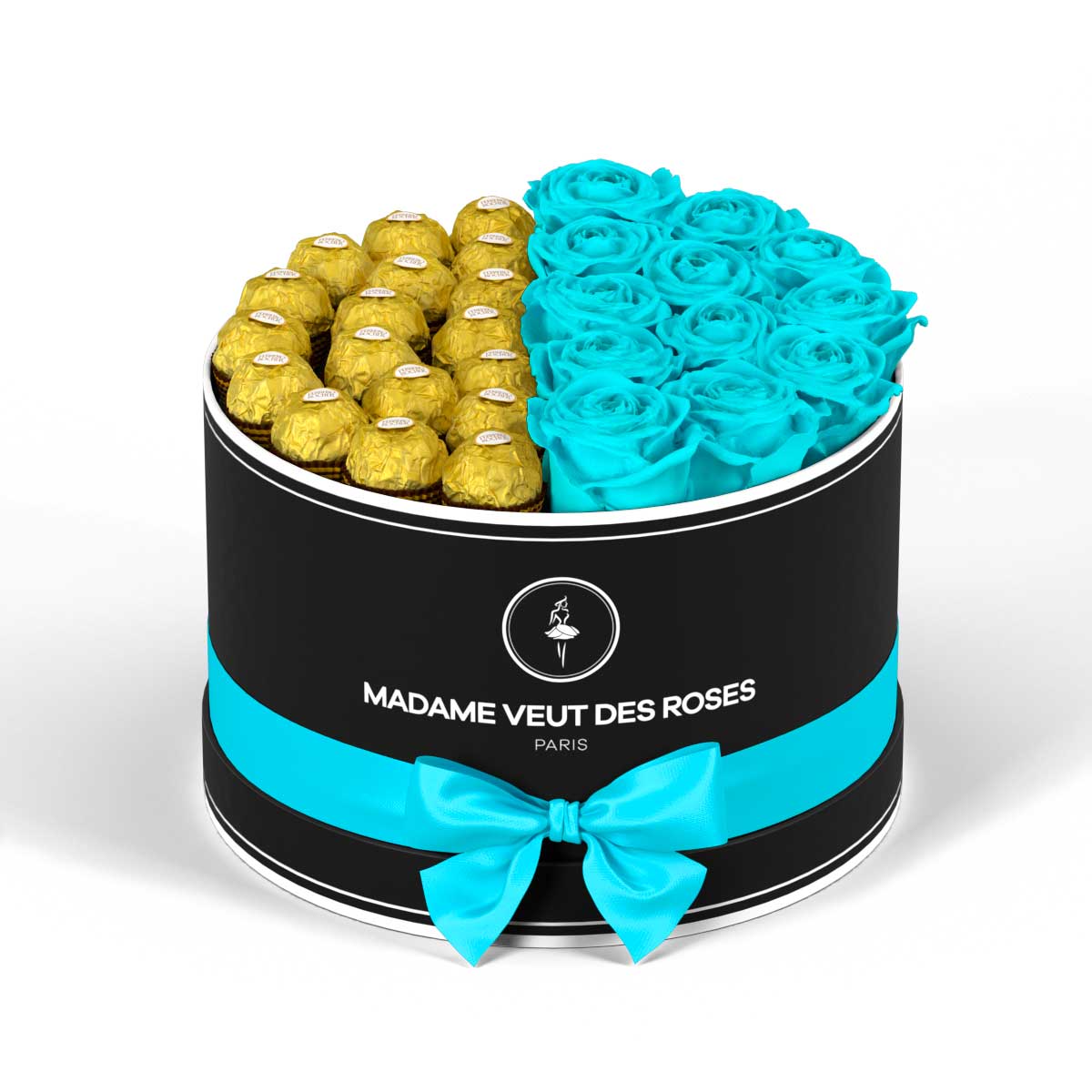 Rond Medium - Roses éternelles - Madame Veut Des Roses