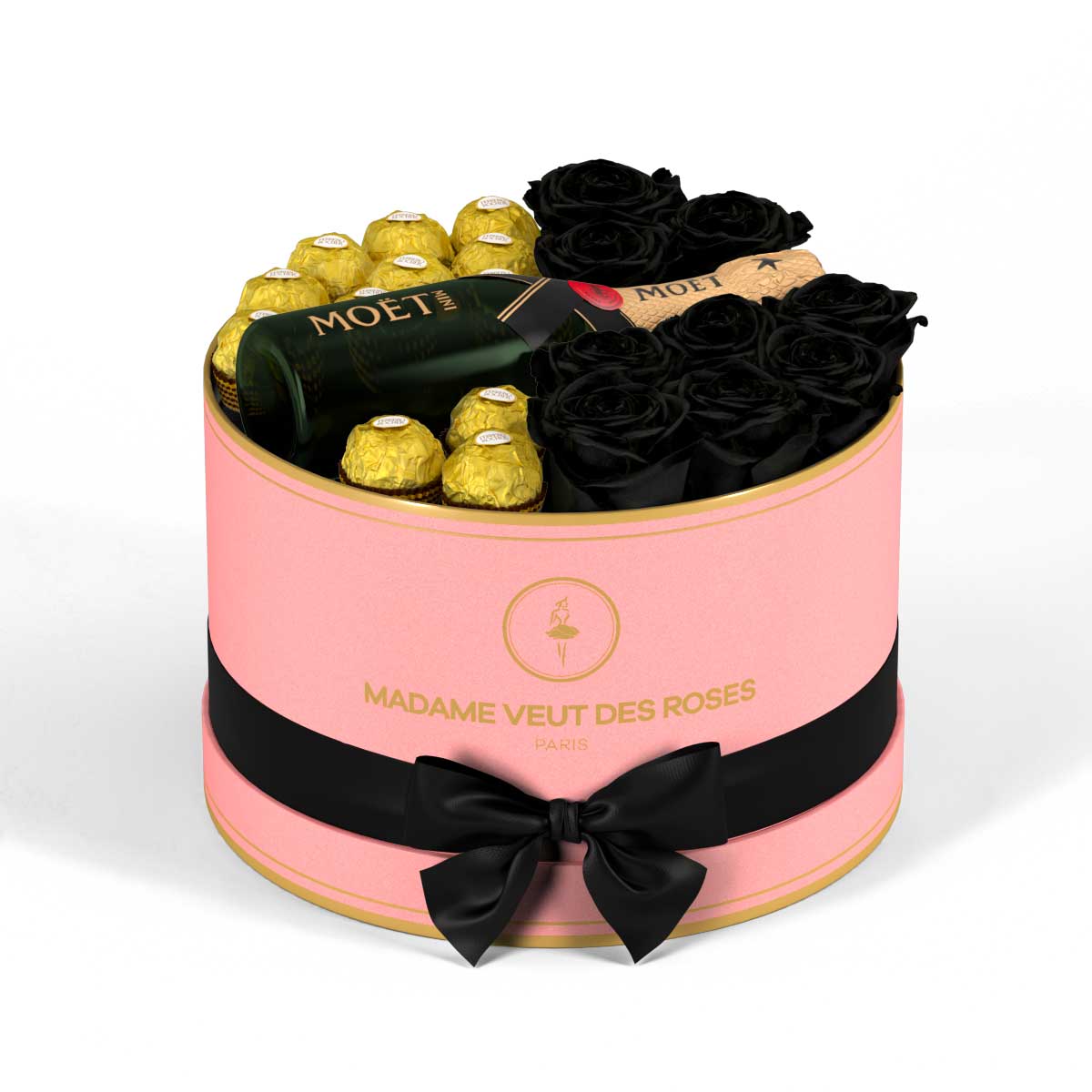 Rond Medium - Roses éternelles - Madame Veut Des Roses