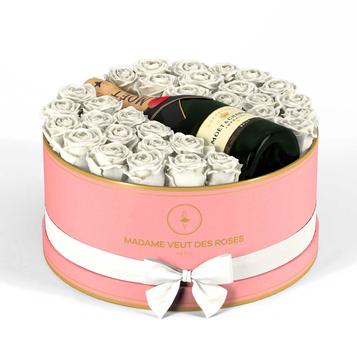 Rond Grand - Roses éternelles - Madame Veut Des Roses