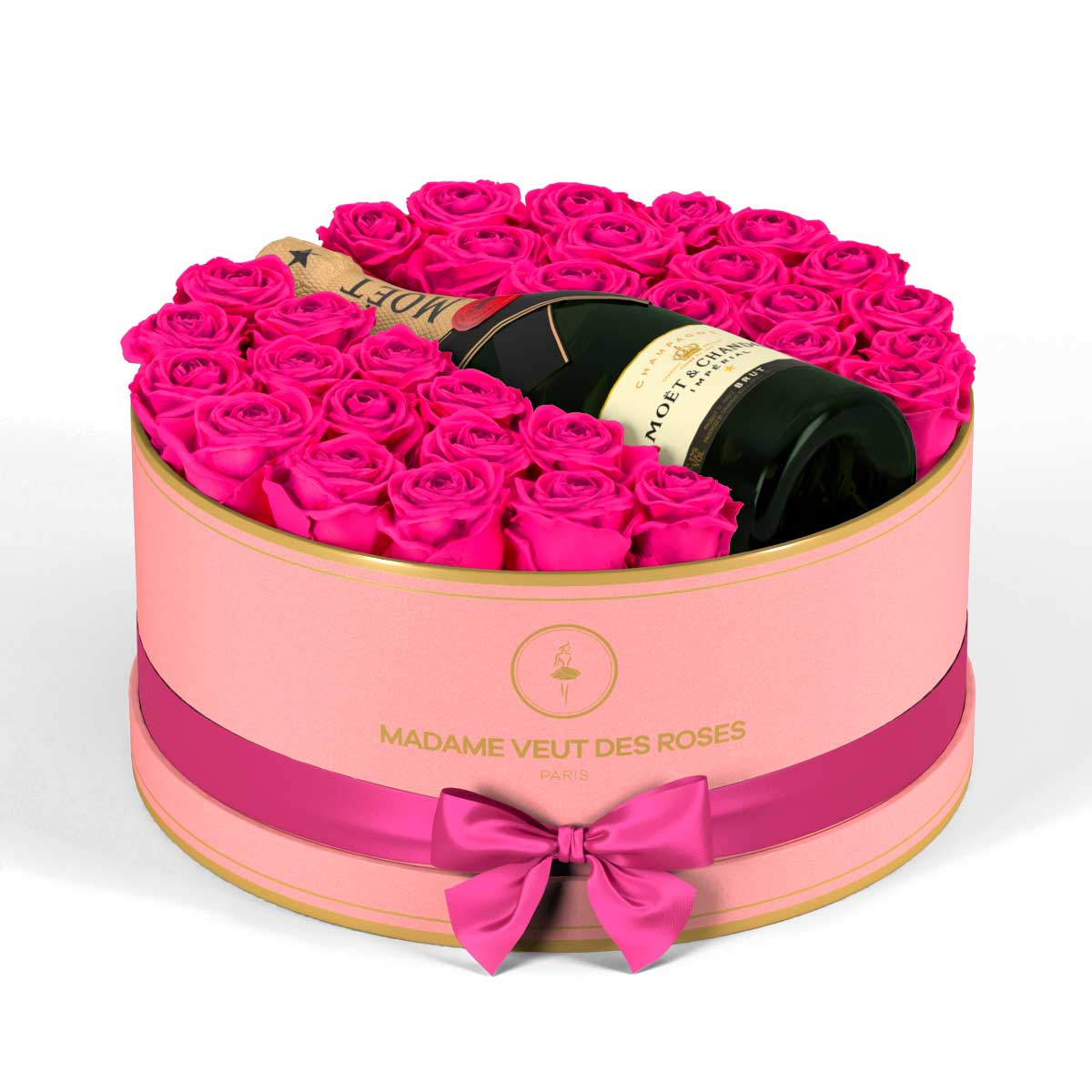 Rond Grand - Roses éternelles - Madame Veut Des Roses